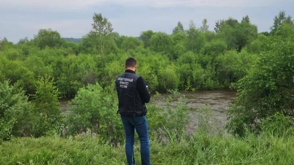 Место обнаружения тела девочки, поиски которой велись в Иркутске в течение месяца