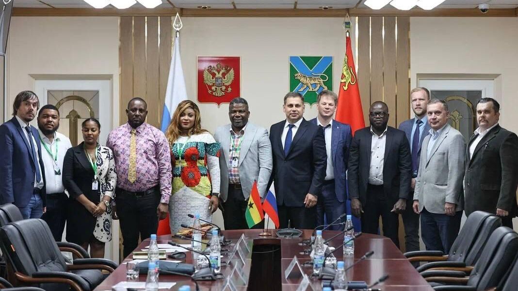 Делегация Африканской сети развития бизнеса во Владивостоке - РИА Новости, 1920, 11.07.2023