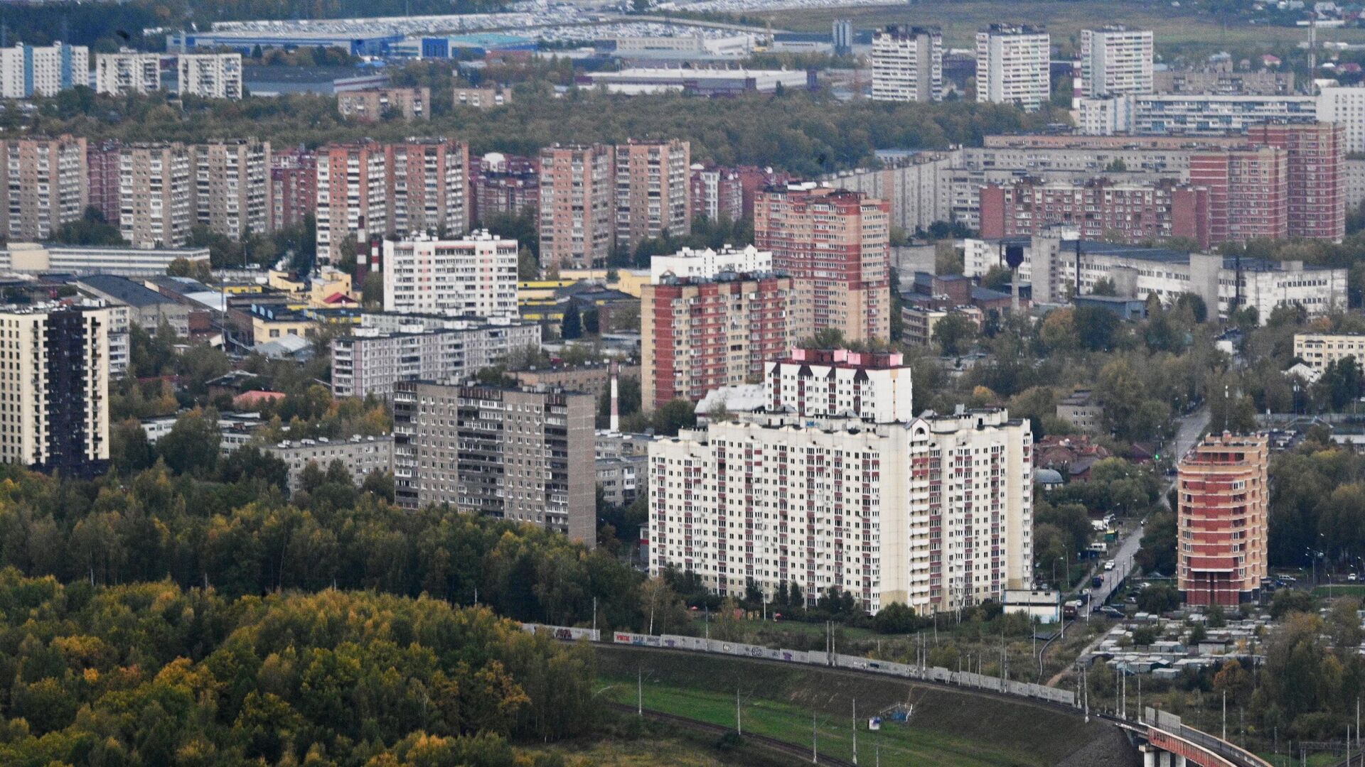 Многоквартиные дома в Подмосковье - РИА Новости, 1920, 11.07.2023