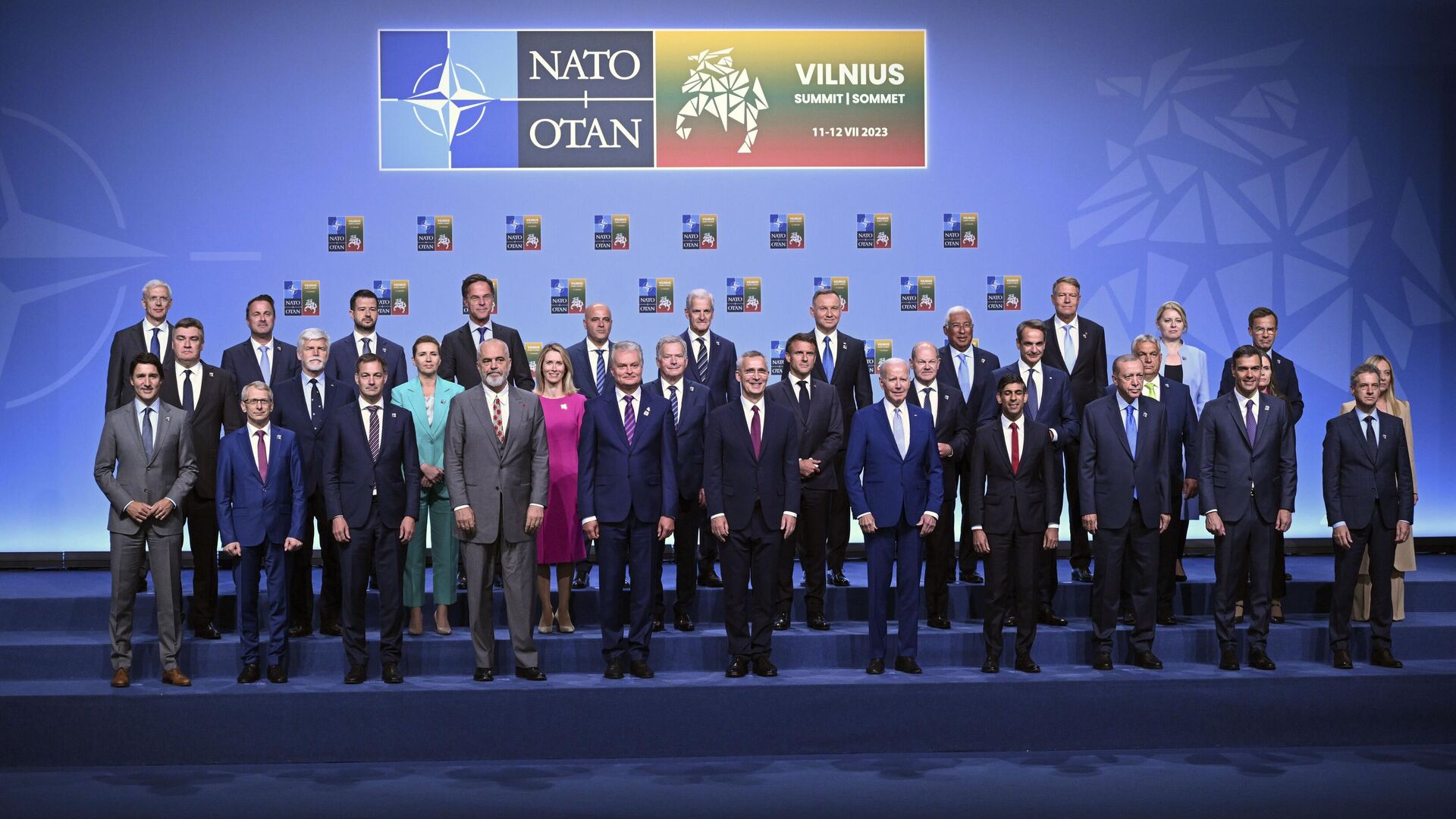 Саммит лидеров стран НАТО в Вильнюсе - РИА Новости, 1920, 16.07.2023