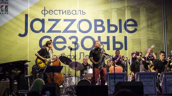 Народный артист России Игорь Бутман выступает на Международном фестивале Джазовые сезоны, 2022 год 