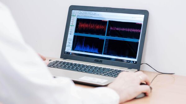 Цифровой программно-аппаратный комплекс A-Line для многоканальной регистрации и измерений параметров электрических сигналов акустической эмиссии. Используется для сбора данных и проверки собственных алгоритмов