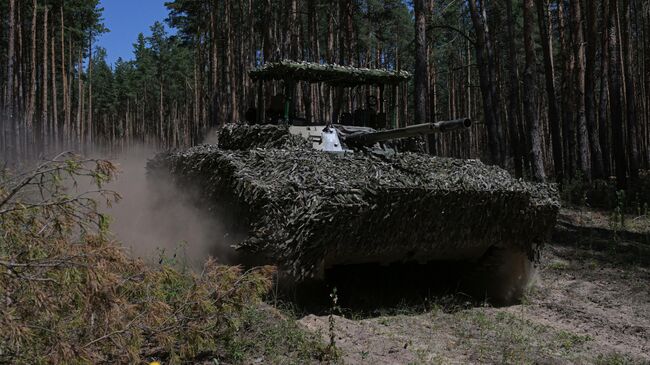 Экипаж БМП-3 разгромил опорный пункт ВСУ под Авдеевкой