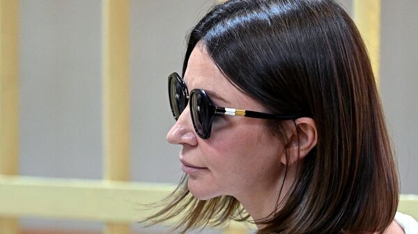 Блогер Елена Блиновская в Пресненском суде Москвы