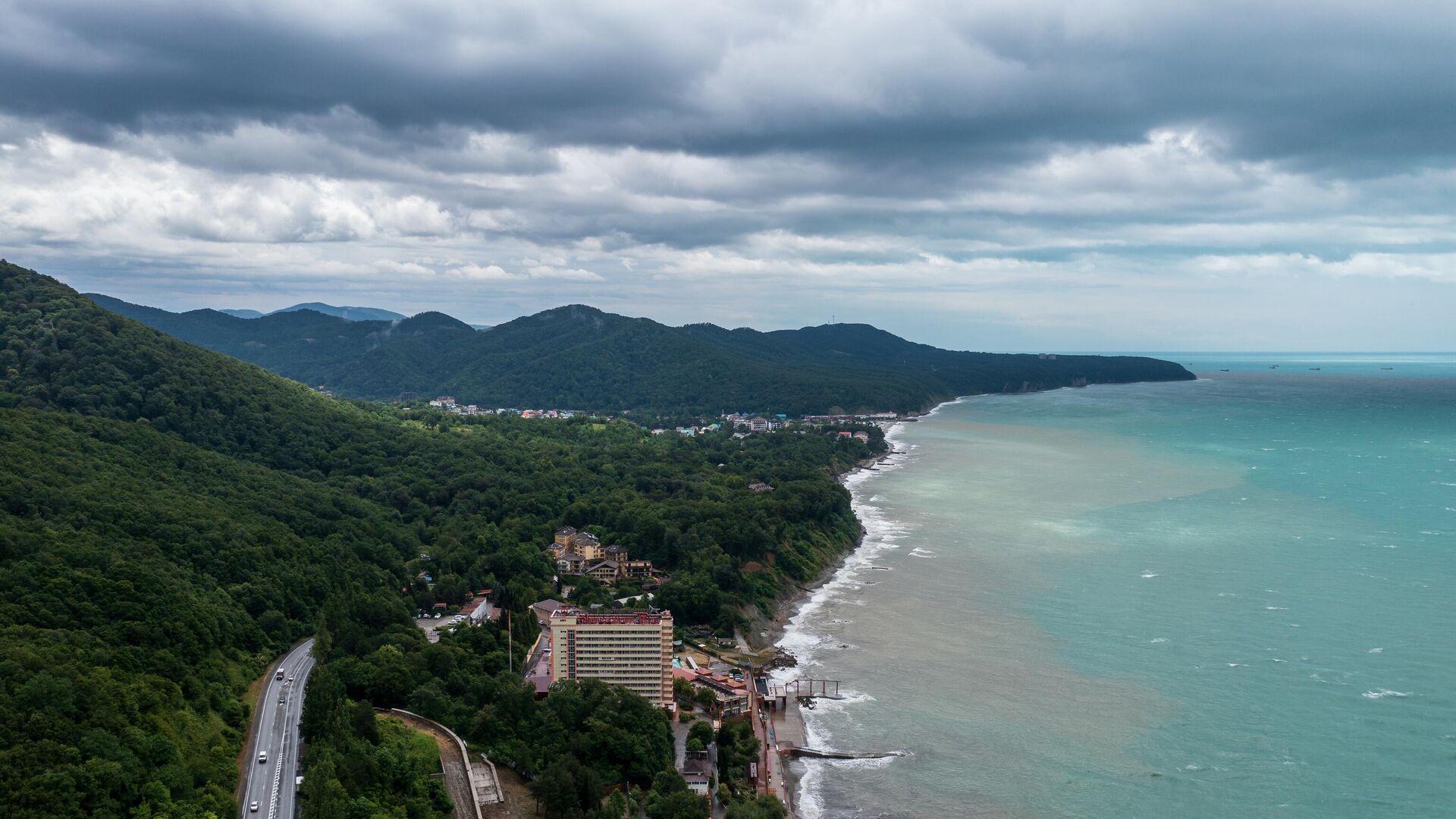 Побережье Черного моря в Туапсинском районе. - РИА Новости, 1920, 18.07.2023