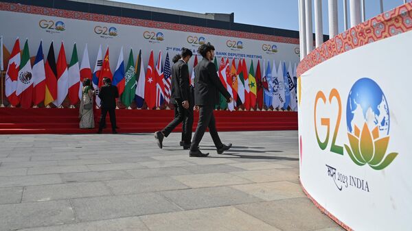 Флаги стран — участниц встречи G20