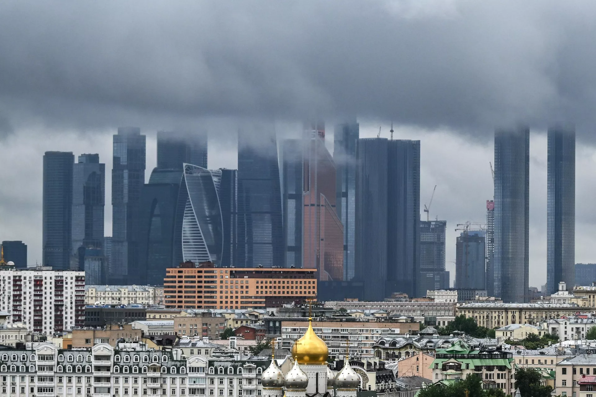 Московский международный деловой центр Москва-Сити - РИА Новости, 1920, 06.09.2023