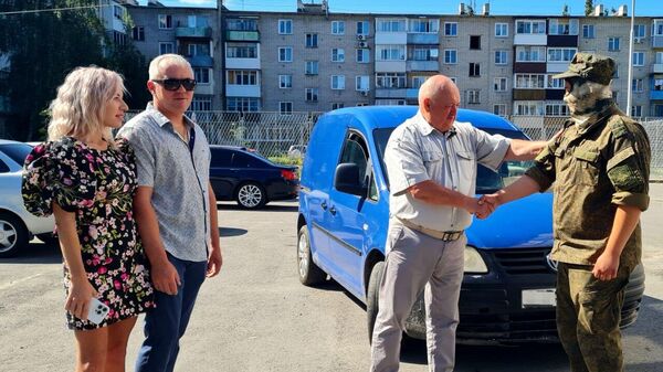 Воронежская семья передала для бойцов в зону СВО личный Volkswagen 