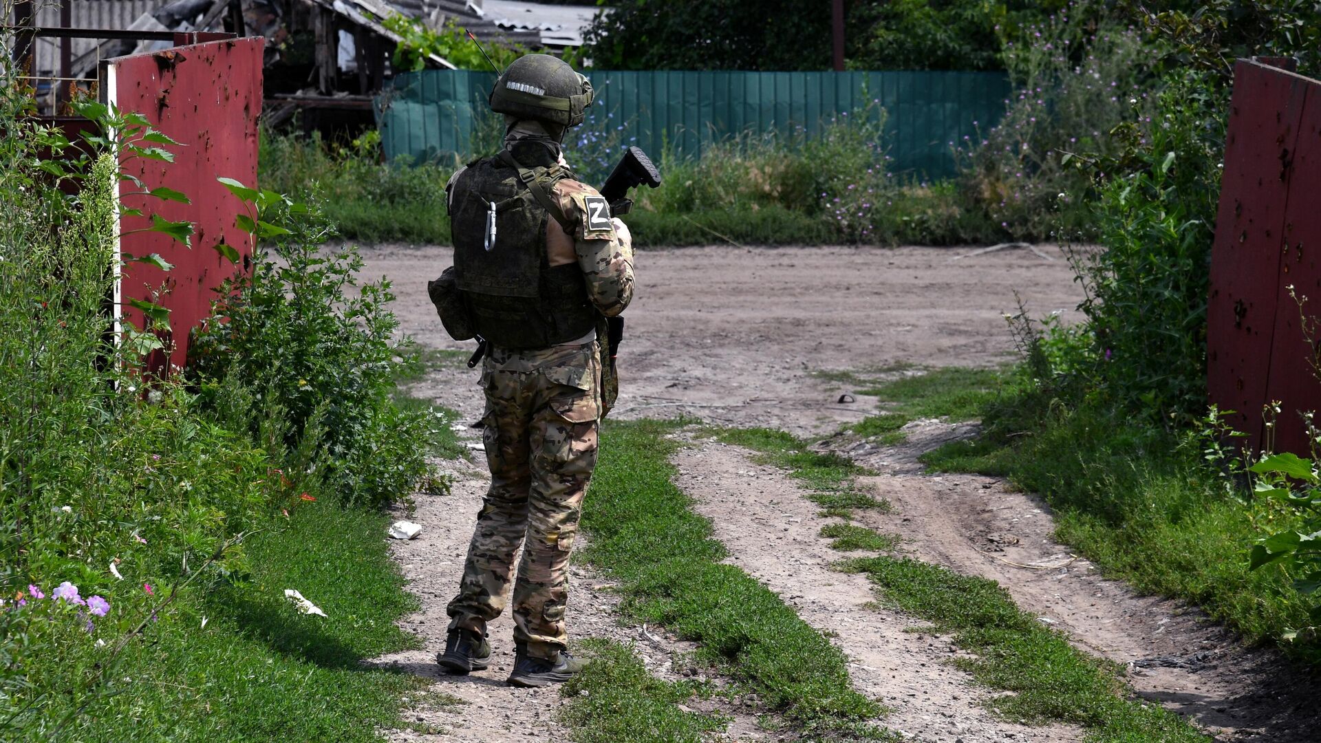 Российский военный - РИА Новости, 1920, 08.08.2023