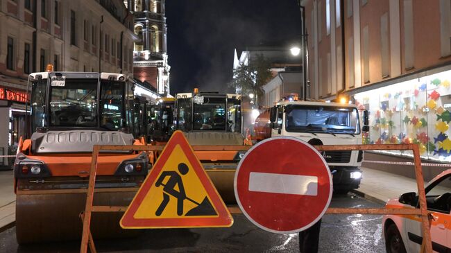 Работы по замене асфальта в Москве