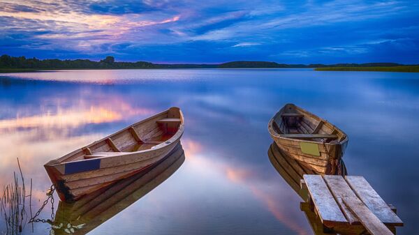 Озеро Струсто в национальном парке Браславские озера