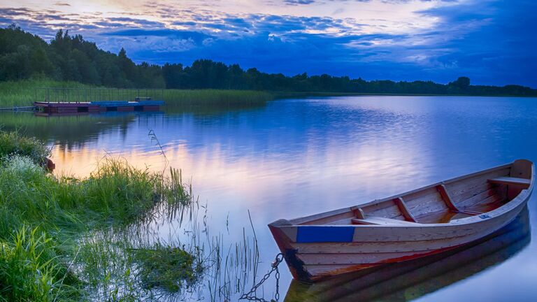 Озеро Струсто в Национальном парке Браславские озера