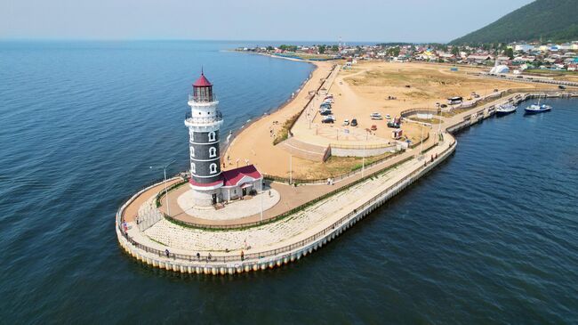 Поселок Турка в Прибайкальском районе Бурятии