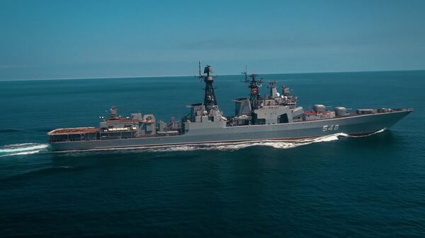 Совместные военно-морские учения ВМФ России и ВМС Китая
