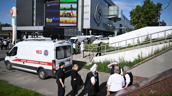 При аварии в московском торговом центре погиб один человек
