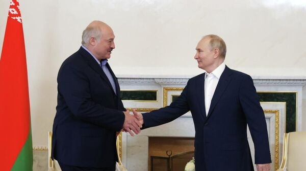 Переговоры Путина с Лукашенко в Санкт-Петербурге