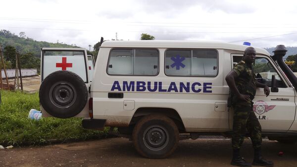 Машина скорой помощи в Камеруне