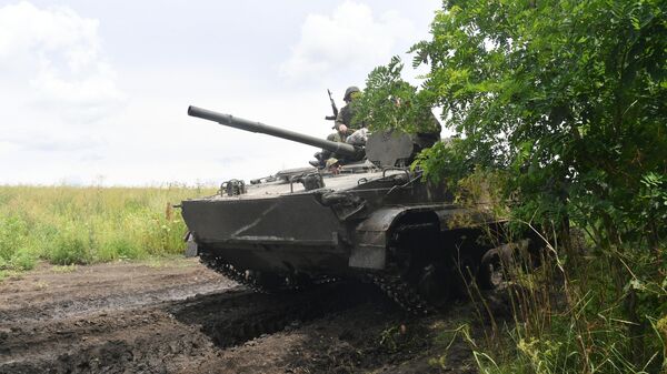 Боевая работа подразделений 1-й Танковой армии Западной группы войск на Сватовском направлении