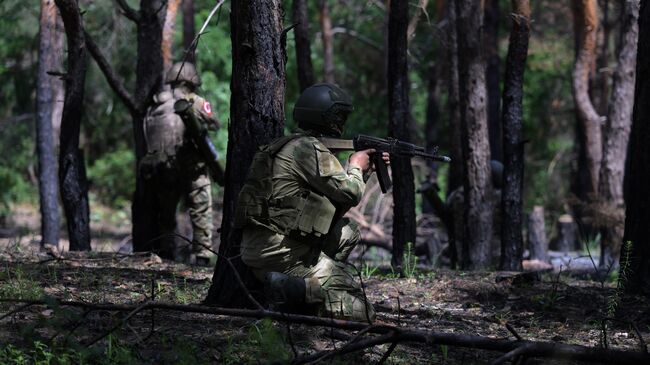 Военнослужащие ВС России