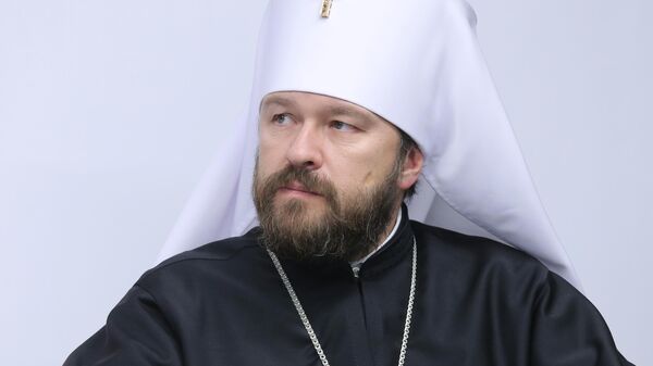Митрополит Волоколамский, председатель Отдела внешних церковных связей Московского Патриархата Иларион