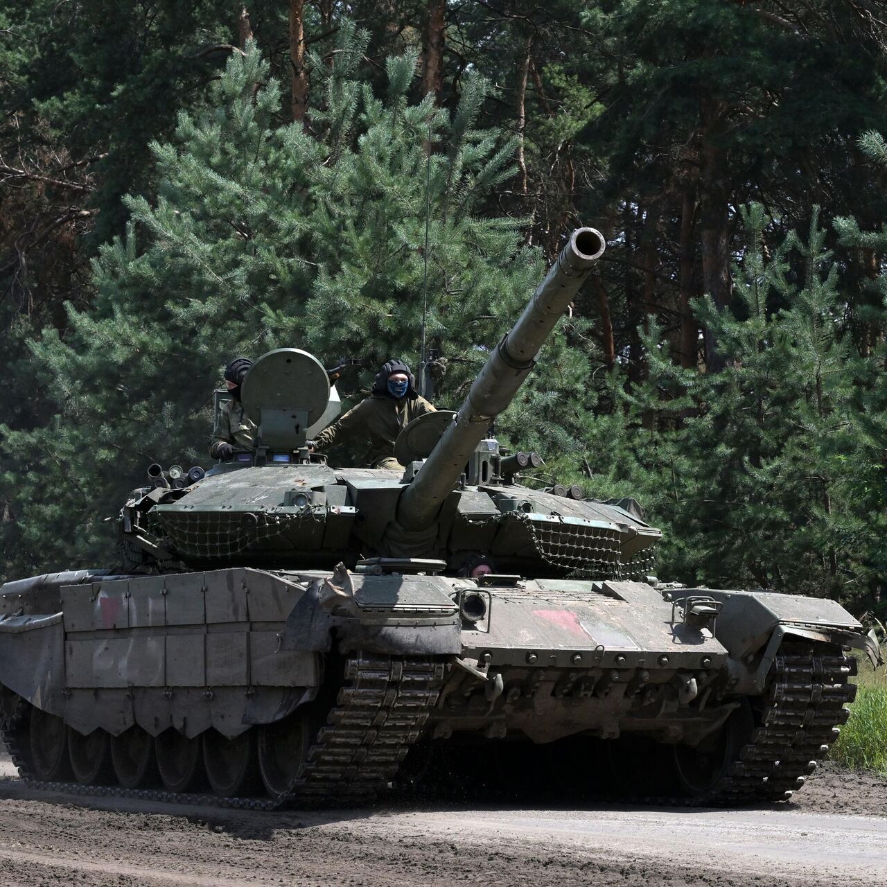 Источник: "Накидка" российских танков способна отклонять ракеты Javelin -  РИА Новости, 07.10.2023