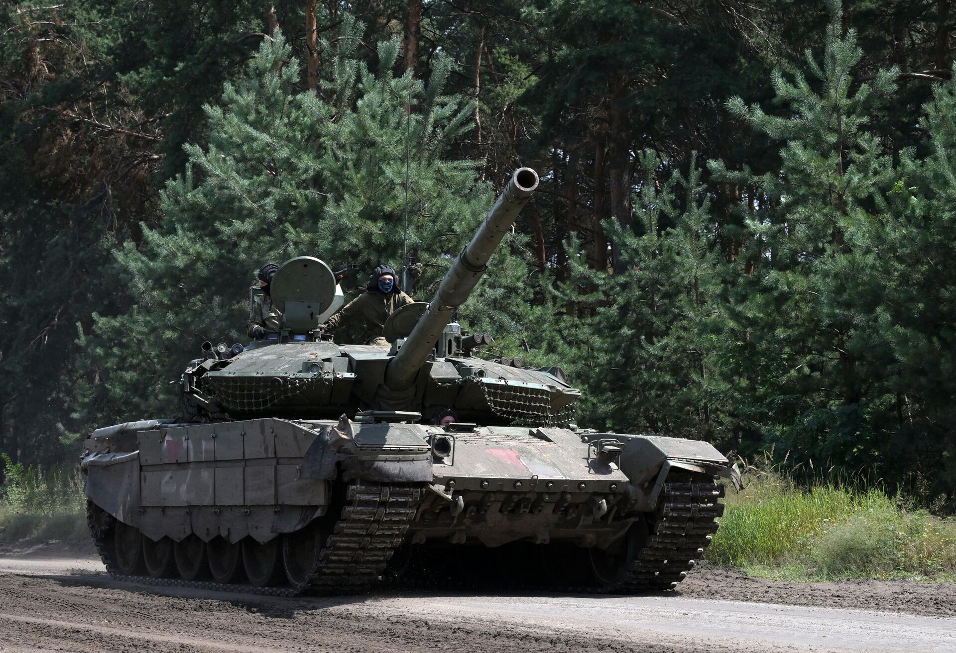 Танк Т-90М Прорыв на Краснолиманском направлении1