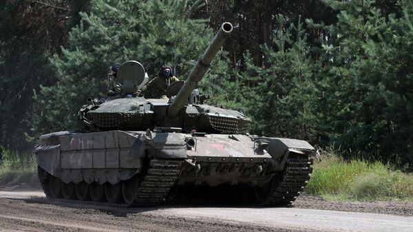 Танк Т-90М Прорыв на Краснолиманском направлении