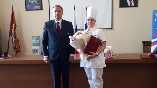 Сотрудников военного госпиталя в Ростове-на-Дону удостоили наград