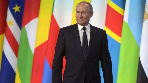 СПУТНИК_LIVE: Путин на саммите Россия - Африка