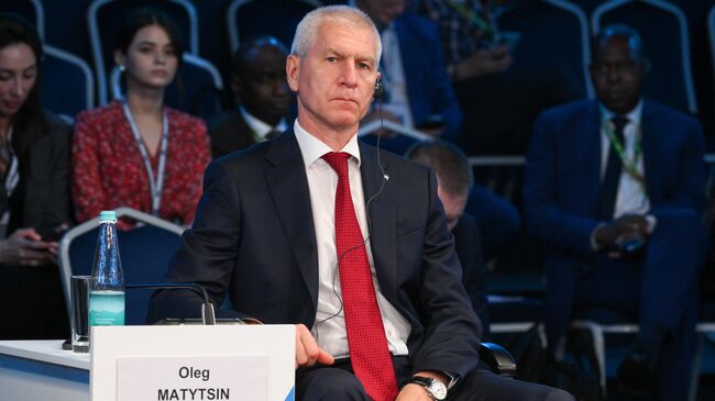 Министр спорта России Олег Матыцин