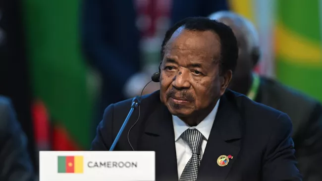 Президент Республики Камерун Поль Бийя