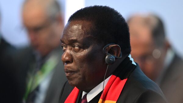 Президент Республики Зимбабве Эммерсон Дамбудзо Мнангагва