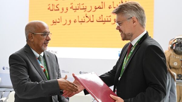 Подписание меморандума о взаимопонимании между Мавританским информационным агентством и информационным агентством и радио Sputnik