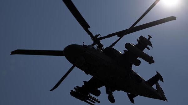 Экипажи вертолетов поразили замаскированную технику ВСУ