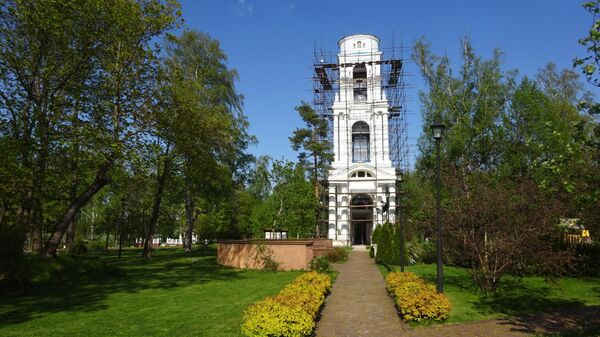 Усадьба Леонтьевых в Воронино, колокольня Троицкой церкви (1811 г.)