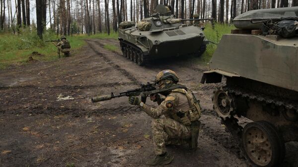 Военнослужащие Вооруженных сил РФ в зоне СВО