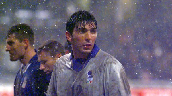 Итальянский вратарь Джанлуиджи Буффон в 1997 году. Архивное фото