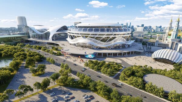 Проект реконструкции спорткомплекса Олимпийский в Москве
