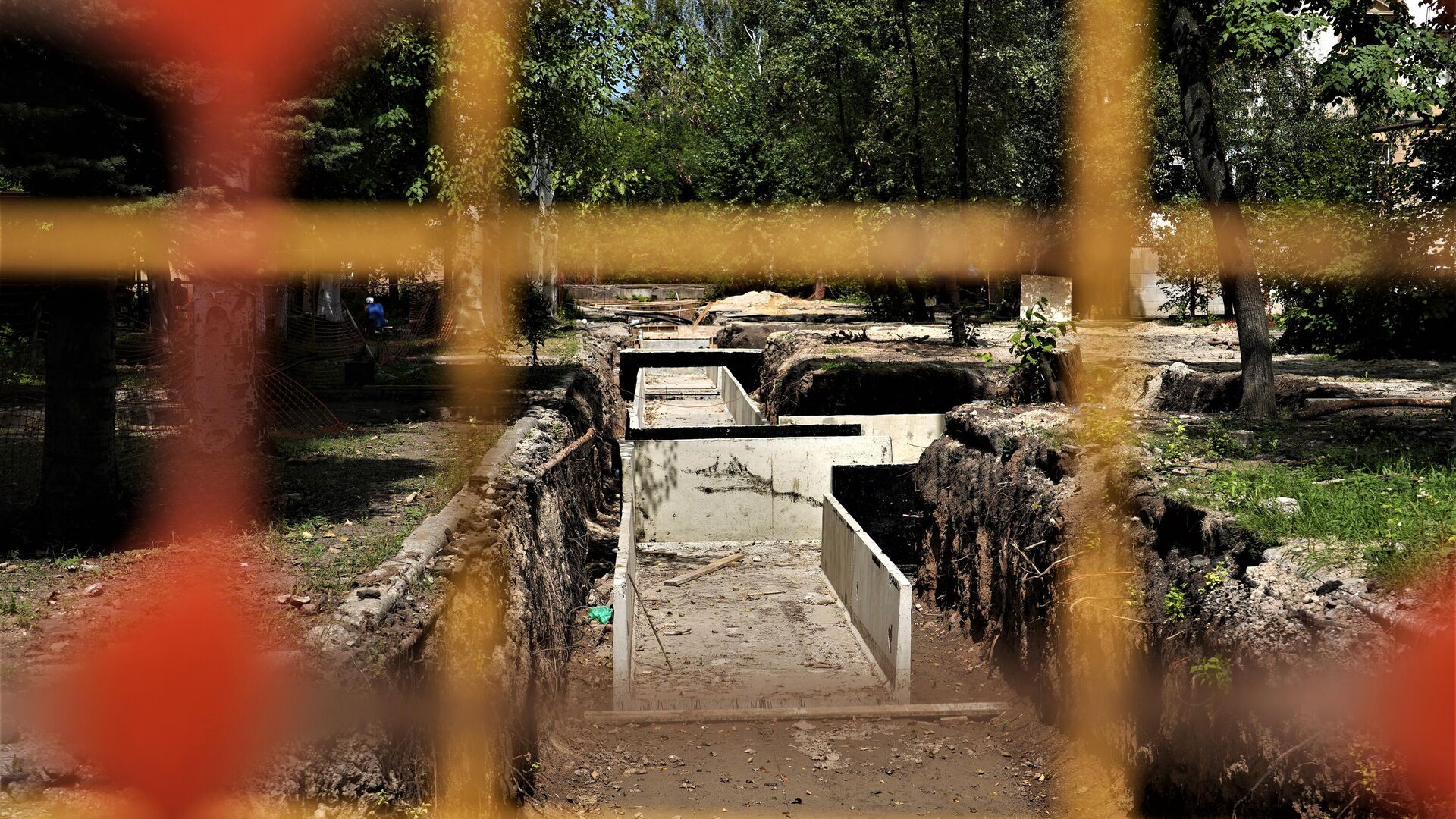 Ремонт тепловых сетей - РИА Новости, 1920, 22.07.2024