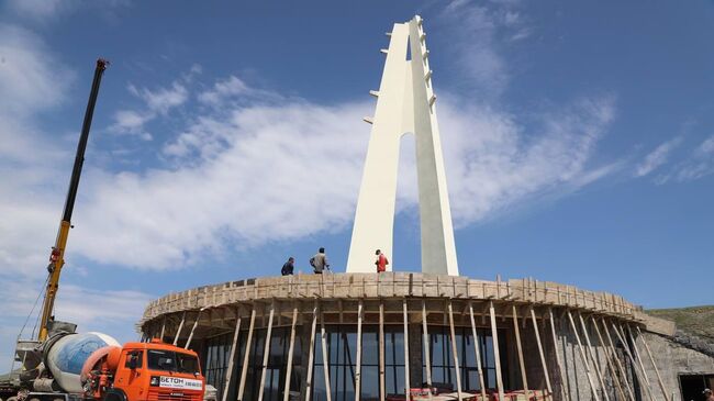 Реконструкция Мемориального комплекса Журавли в Дагестане