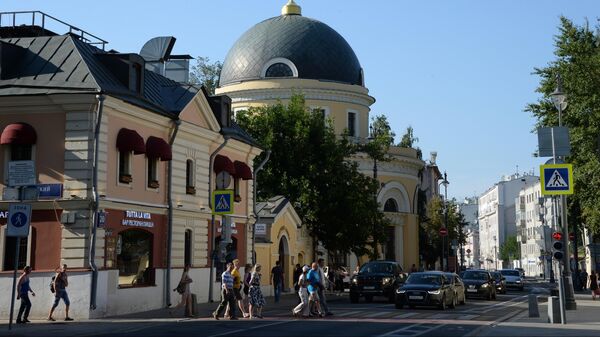 Храм иконы Божьей Матери Всех скорбящих радость на улице Большая Ордынка в Москве