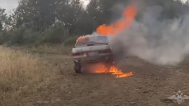 Кадр оперативного видео с инсценировкой убийства супругов в Краснодарском крае