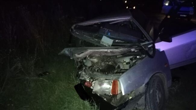 На месте ДТП в Бобровском районе Воронежской области