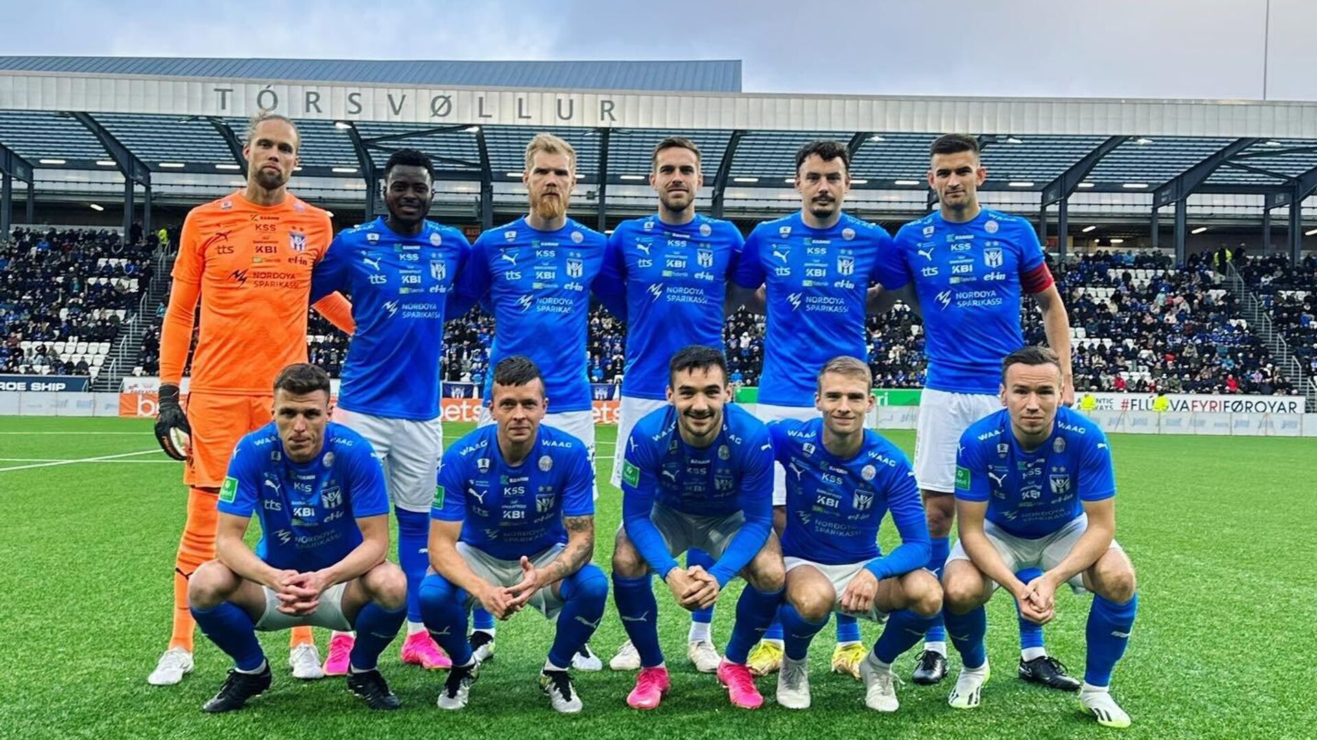 Футболисты Клаксвика - РИА Новости, 1920, 09.08.2023