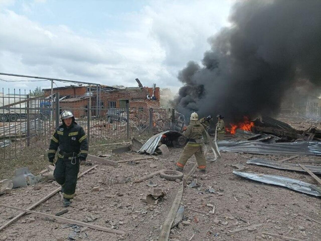 В Сергиевом Посаде не выявили загрязняющих веществ в воздухе после взрыва -  РИА Новости, 09.08.2023