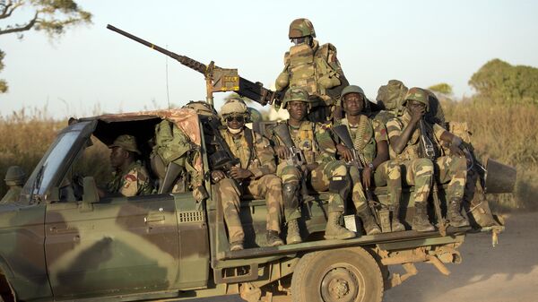 Сенегальские военные. Архивное фото.