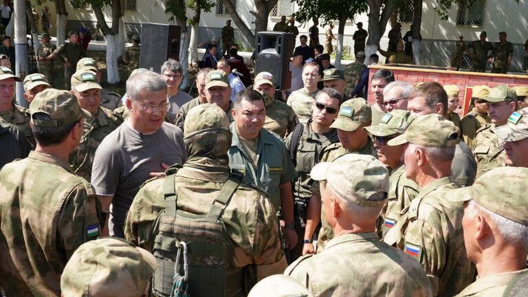 Добровольческий полк Башкортостан завершает боевое слаживание