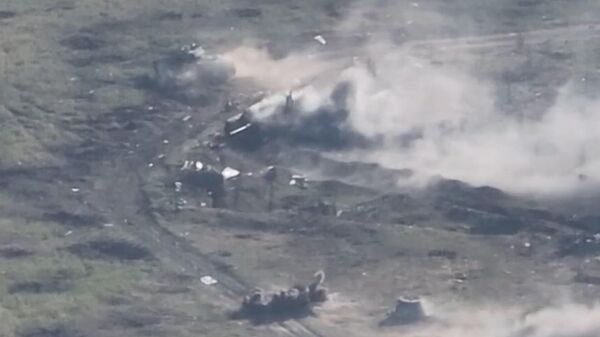 Сорванная эвакуация группы ВСУ на американской БМП Бредли в Запорожской области