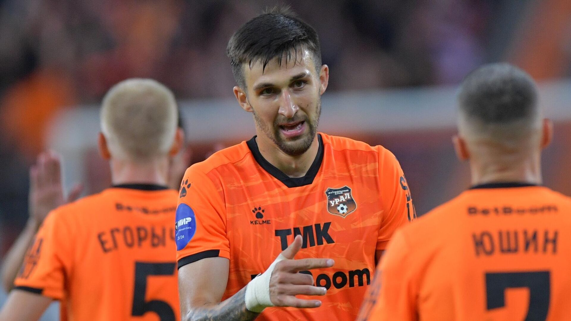 Футболисты Урала в матче РПЛ - РИА Новости, 1920, 24.03.2025