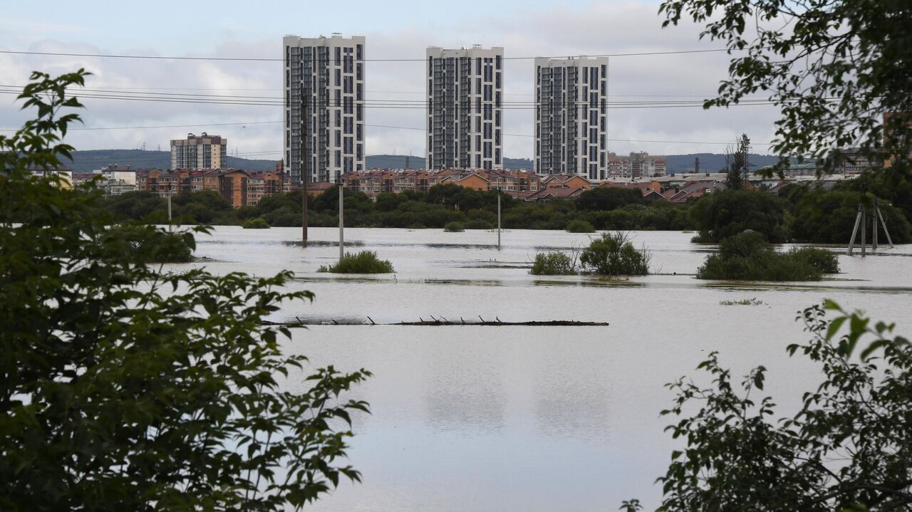 В реке в Спасске-Дальнем вода поднялась более чем на два метра - РИА  Новости, 13.08.2023